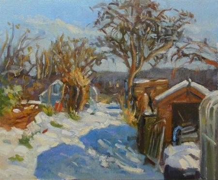 Picture of the Week: <p>The winter sunlight has shone for a couple of days on the fresh snow, transforming the scene on Hangingwater Allotments.</p>