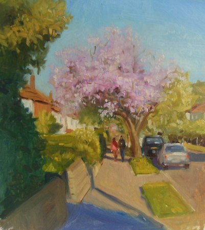 Picture of the Week: <p>The cherry trees have been in blossom on Bannerdale road, adding some cheer to these days of quiet.</p>
